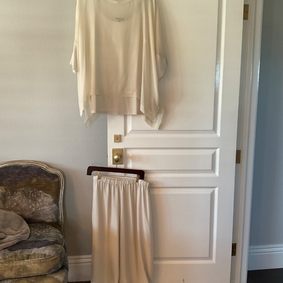 Eileen Fisher Cream Two-Piece Set - Picture 11 of 11